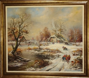 "Winter Visitors" Albrecht Brinkman