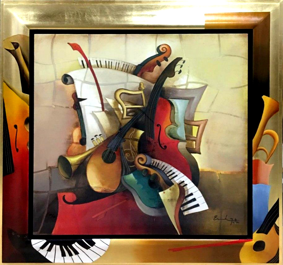 "Rhapsody" by Emanuel Mattini Limited Edition Giclee on Canvas