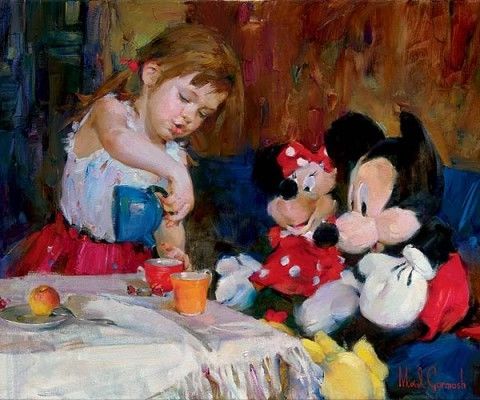 "Teatime with Mickey" Garmash