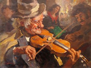 "Street Fiddler" Giovani Madonini