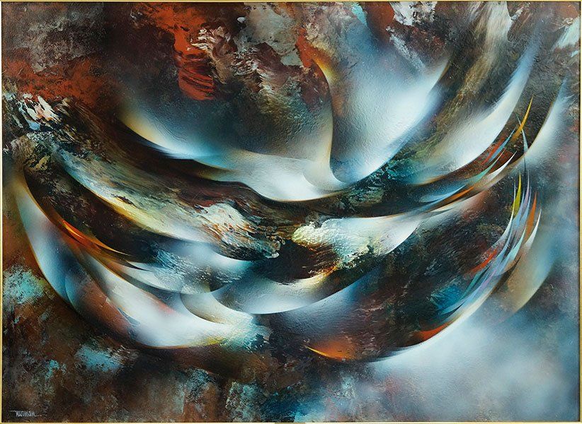 "Autumn Wind" a painting by Leonardo Niermann