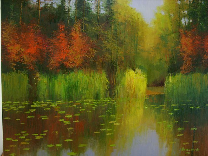 "At the Old Pond" by Henryk Radziszewski