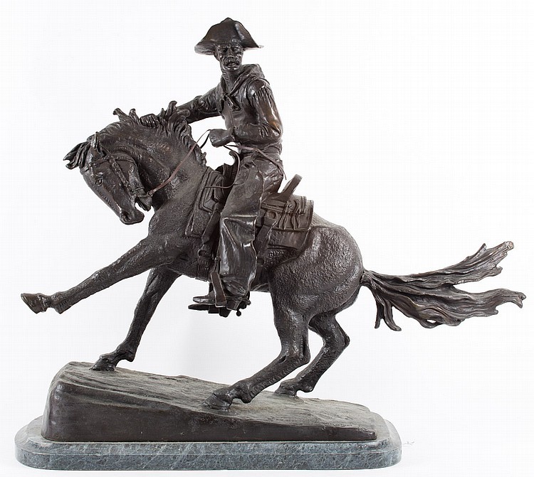 Frederic Remington sculpture "The Cowboy"