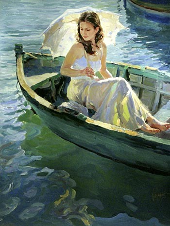 "On The Lake" Vladimir Volegov Artist