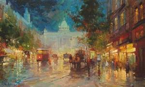 "Evening in Prague" Andrej Chernysh