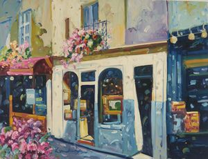 "The Gallery on the Left Bank of Paris" Lisandro Lopez Baylon
