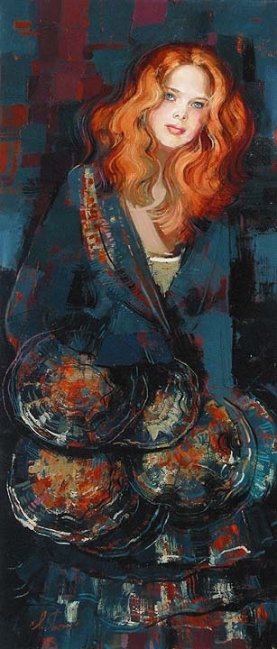 Irene Sheri Oil Painting "Emergence"