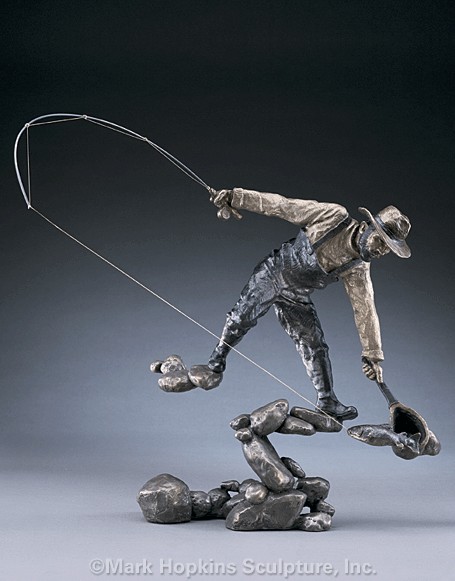 "The Moment" Bronze Sculpture Mark Hopkins