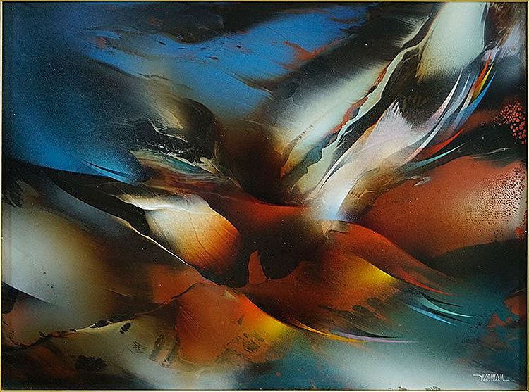 Magic Wind a painting by Leonardo Niermann