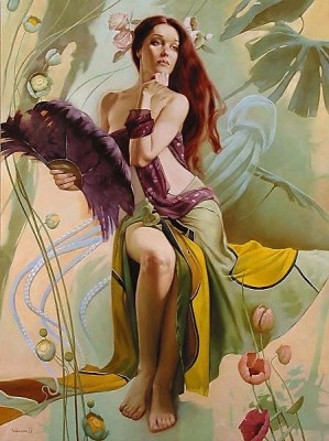 "Sea Goddess" Svetlana Valueva Art
