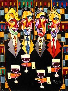 Tim Rogerson "Wine and watching"